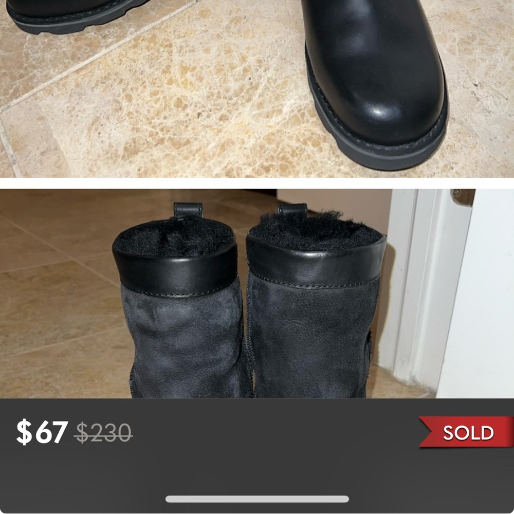 ISO men’s size 11 UGG black boots just like these!